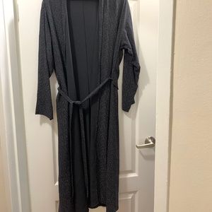 H&m tie belt long dress/kimono